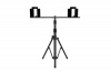 Стойка для двух прожекторов TRIPOD-DBL